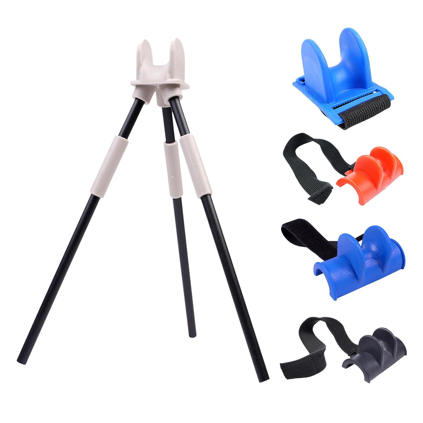 Upgraded Fishing Rod Holder Rack Stand For Boat Marine Durable  B blue