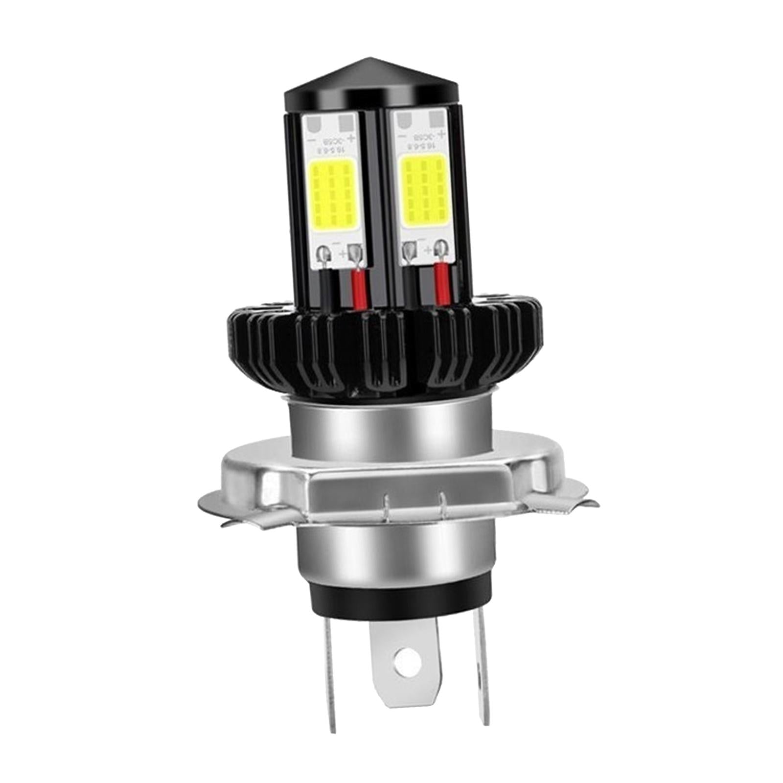 Motorbike Motorcycle Headlight Bulbs LED Hi Lo beam 6000K White H4
