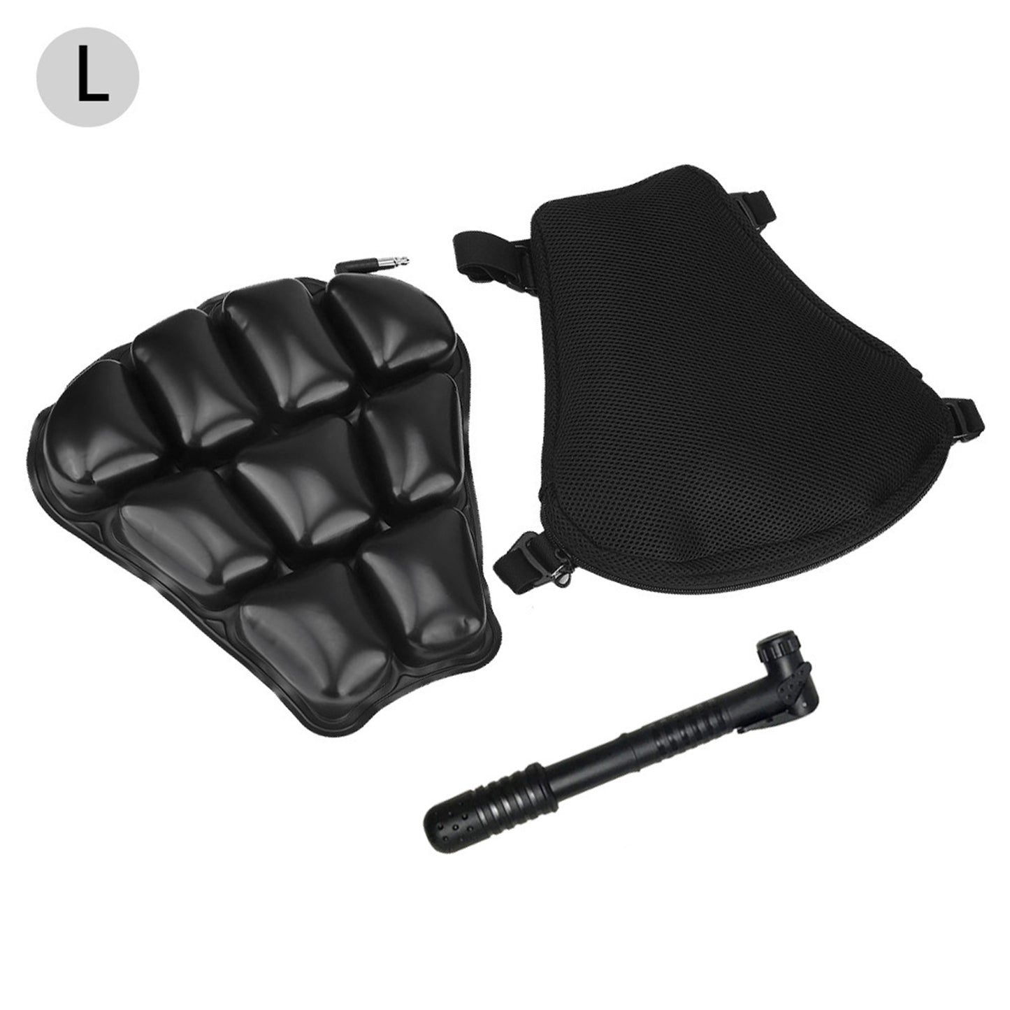Motorcycle Seat Cushion Comfort Seating System Cushion L  12x11.8 inch