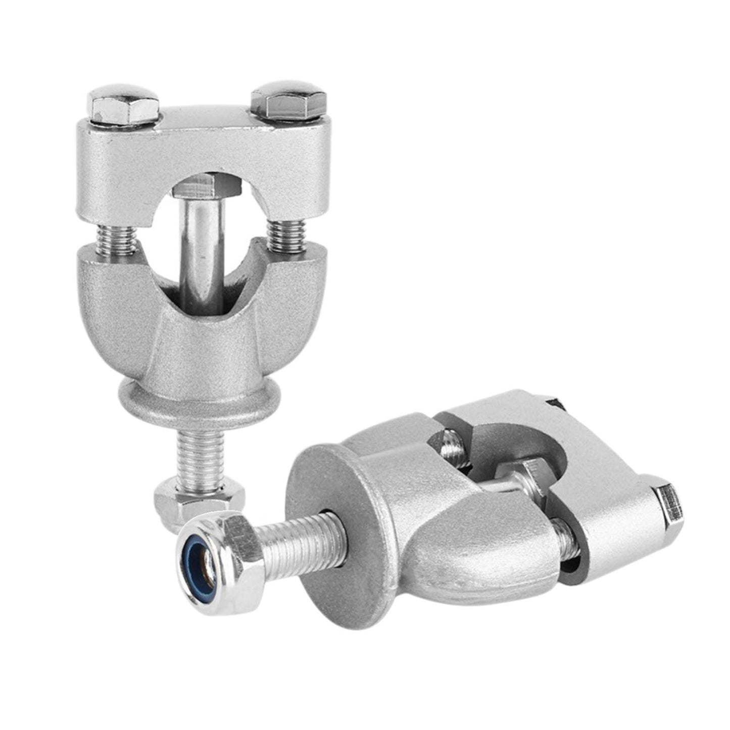 2pcs Universal Motorcycle Handlebar Risers Mount Clamps 22mm for Motorcycle