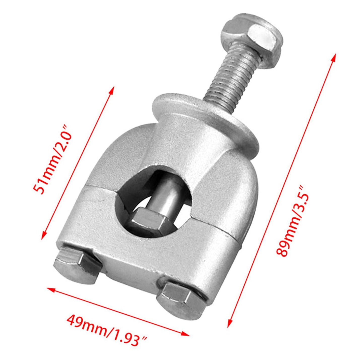 2pcs Universal Motorcycle Handlebar Risers Mount Clamps 22mm for Motorcycle
