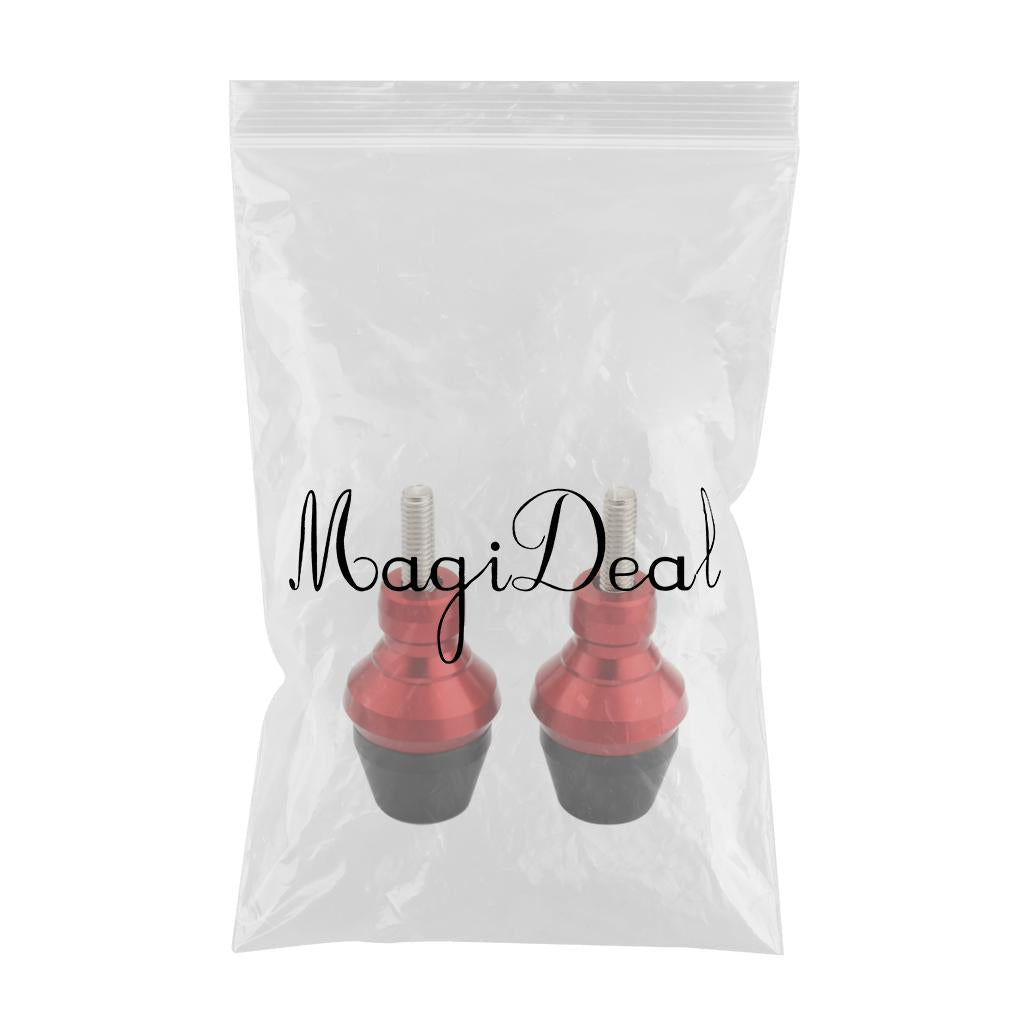 Front Fender Frame Sliders Screws Fork Protector Motorcycle Red