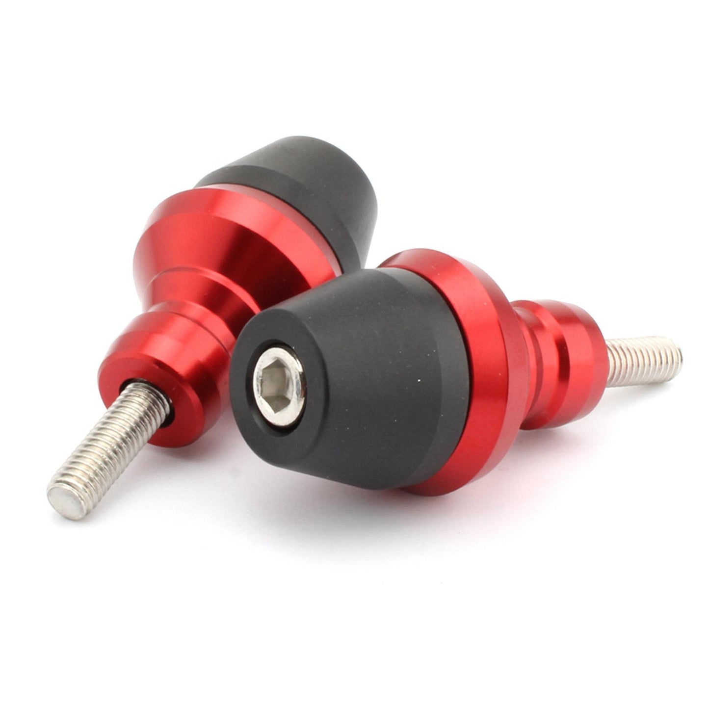Front Fender Frame Sliders Screws Fork Protector Motorcycle Red