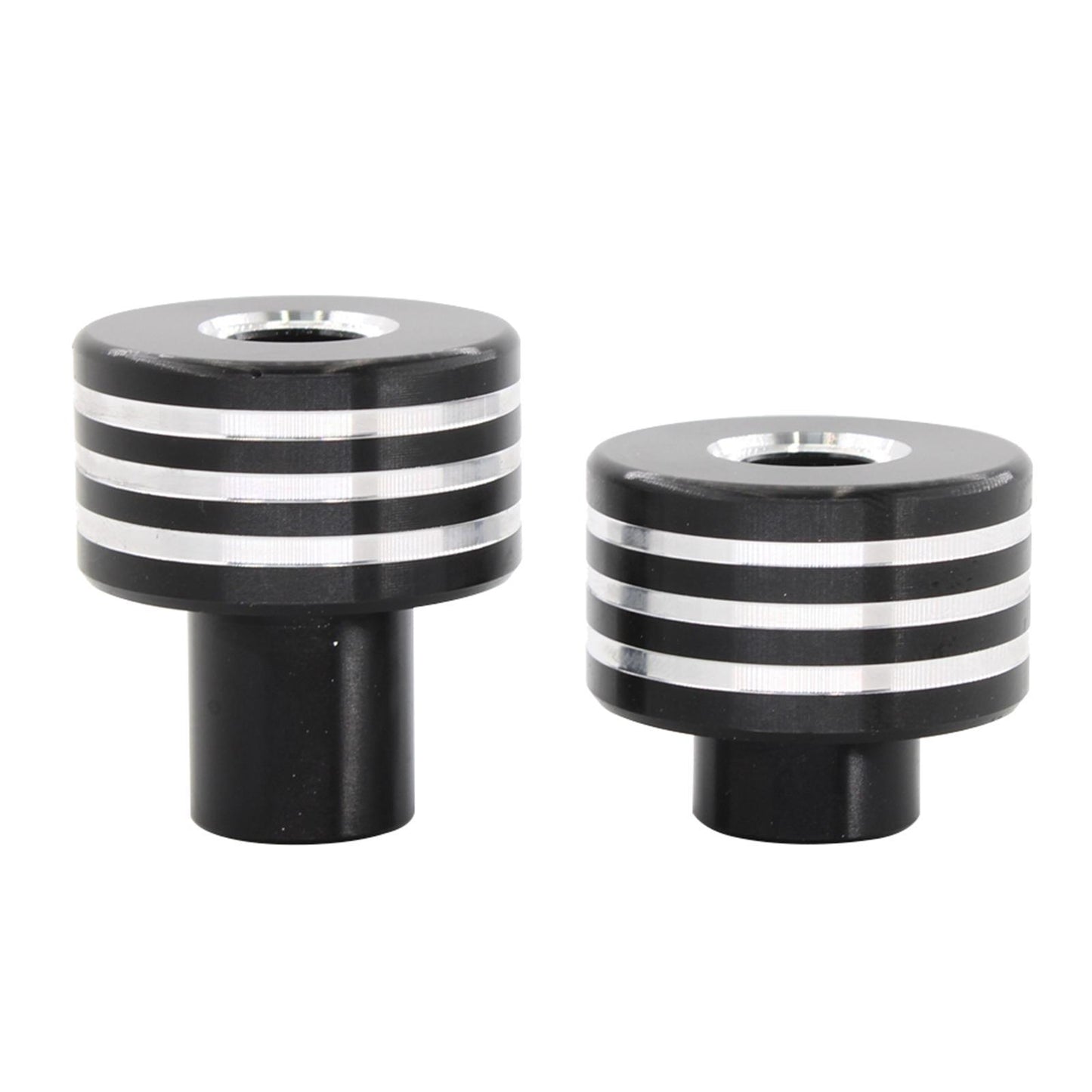 Motorcycle Handlebar Ends Plug Caps for Honda CMX300 2017-2019 Black Silver