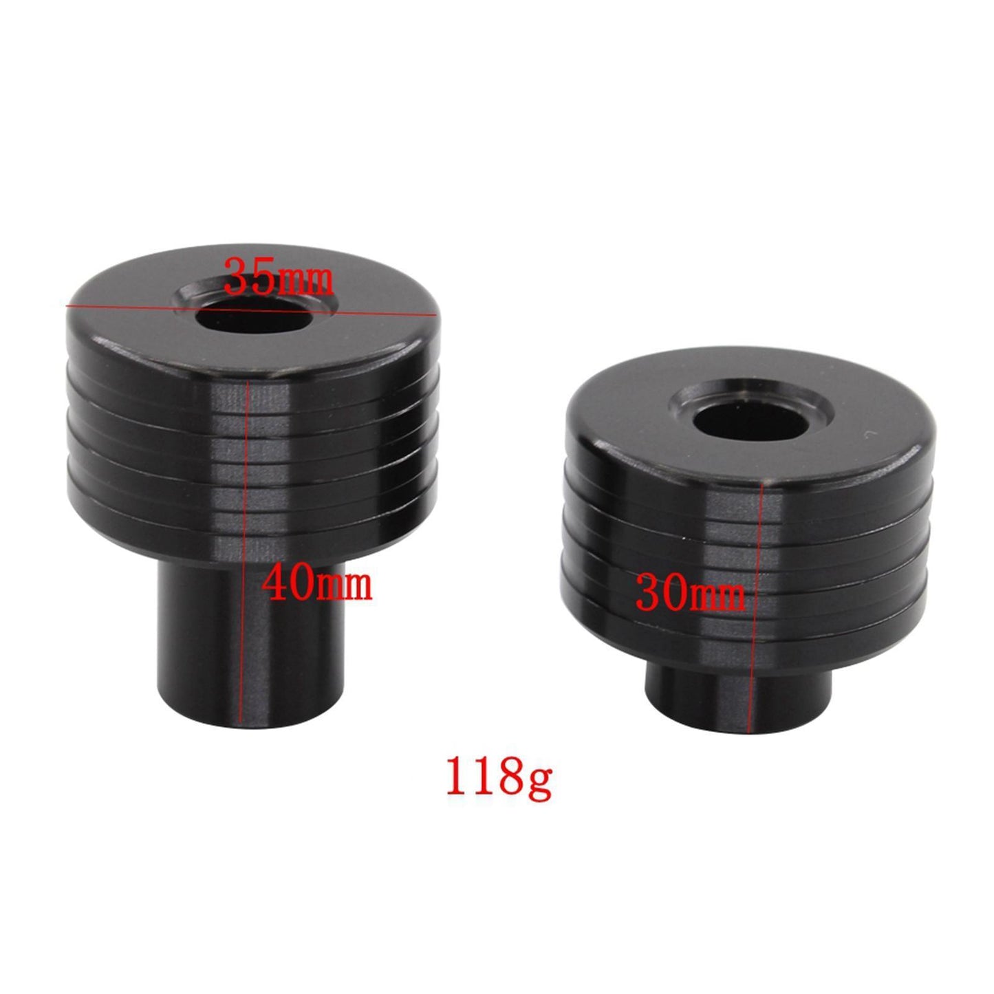 Motorcycle Handlebar Ends Plug Caps for Honda CMX300 2017-2019 Black