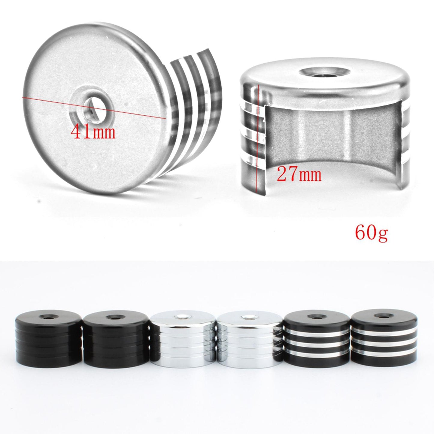 Rear Shock Absorbers Guard Cap for Honda Rebel CMX500 2017-2019 Silver