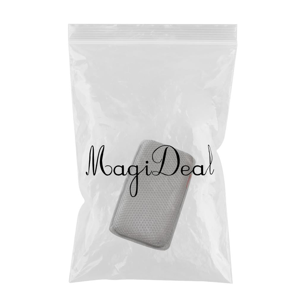 Car Knee Leg Pad Thigh Support Cushion Mesh Sponge Accessories Grey