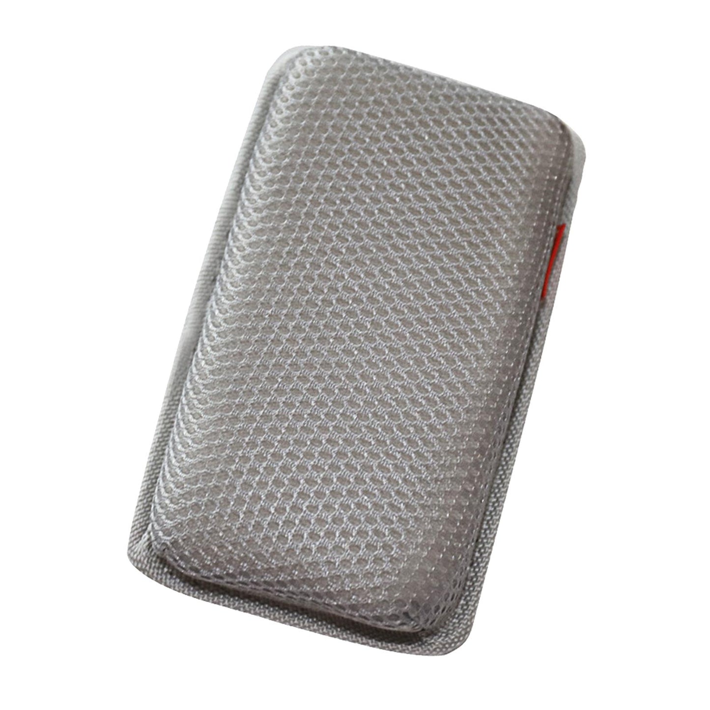 Car Knee Leg Pad Thigh Support Cushion Mesh Sponge Accessories Grey