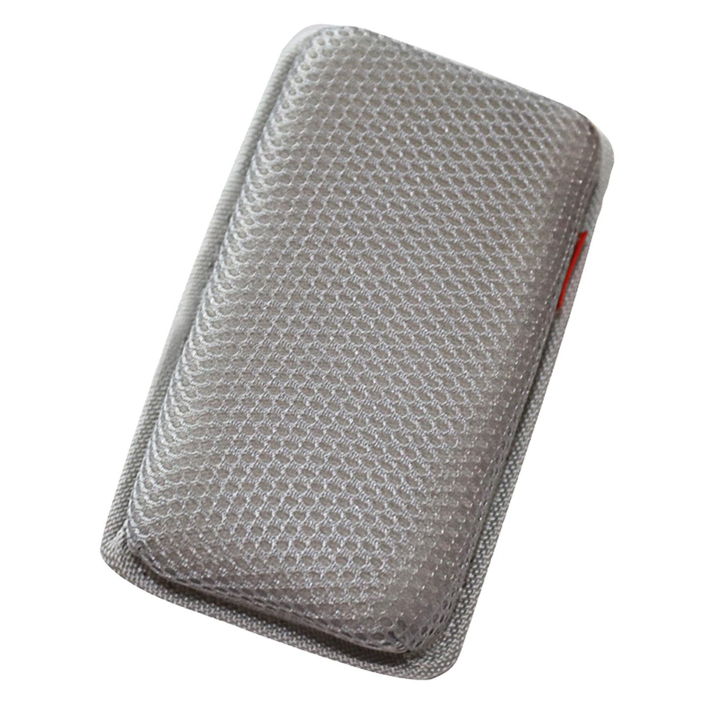 Car Knee Leg Pad Thigh Support Cushion Mesh Sponge Accessories Grey