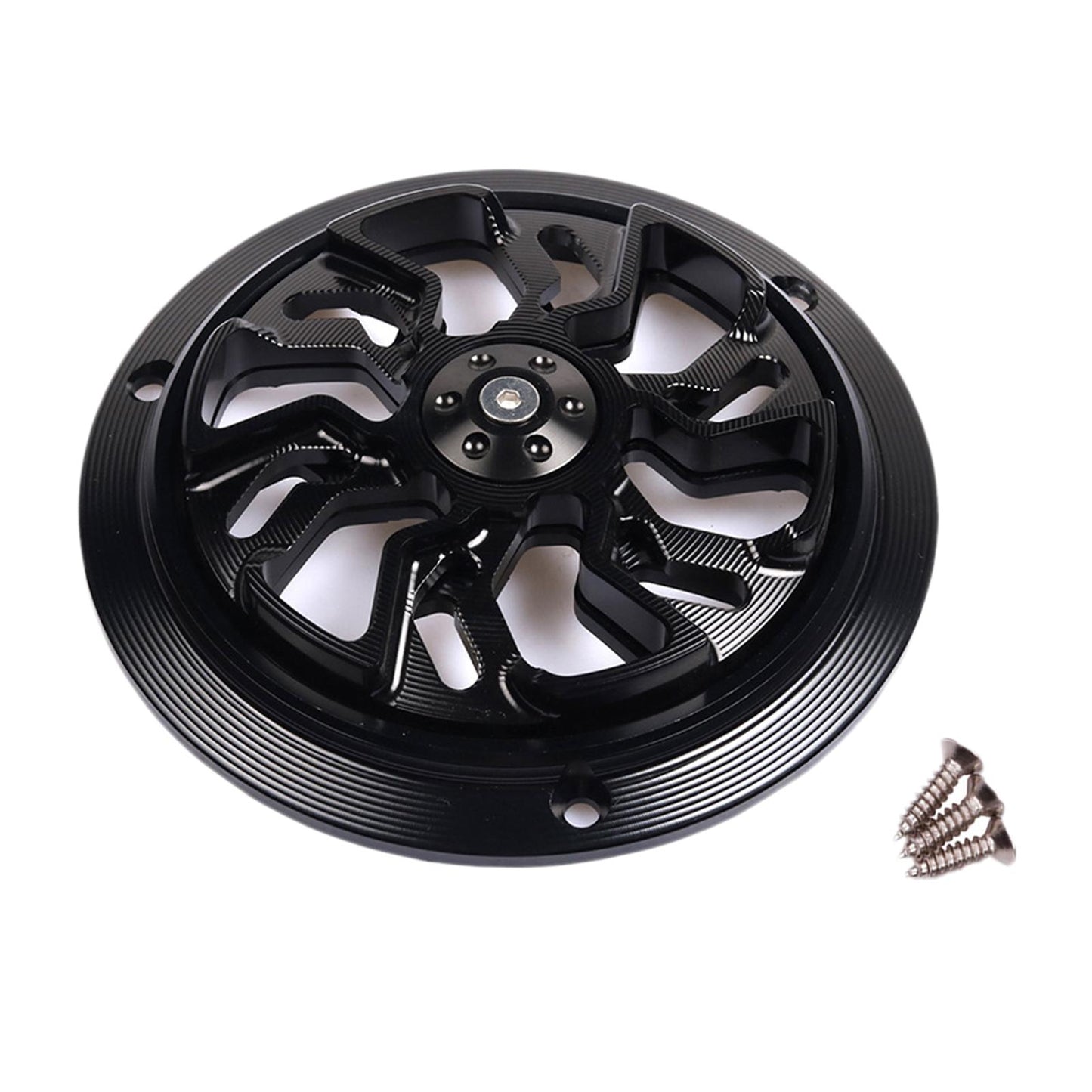 Motorcycle Engine Protector Cover Fan For Vespa Primavera 150 13-20 Black