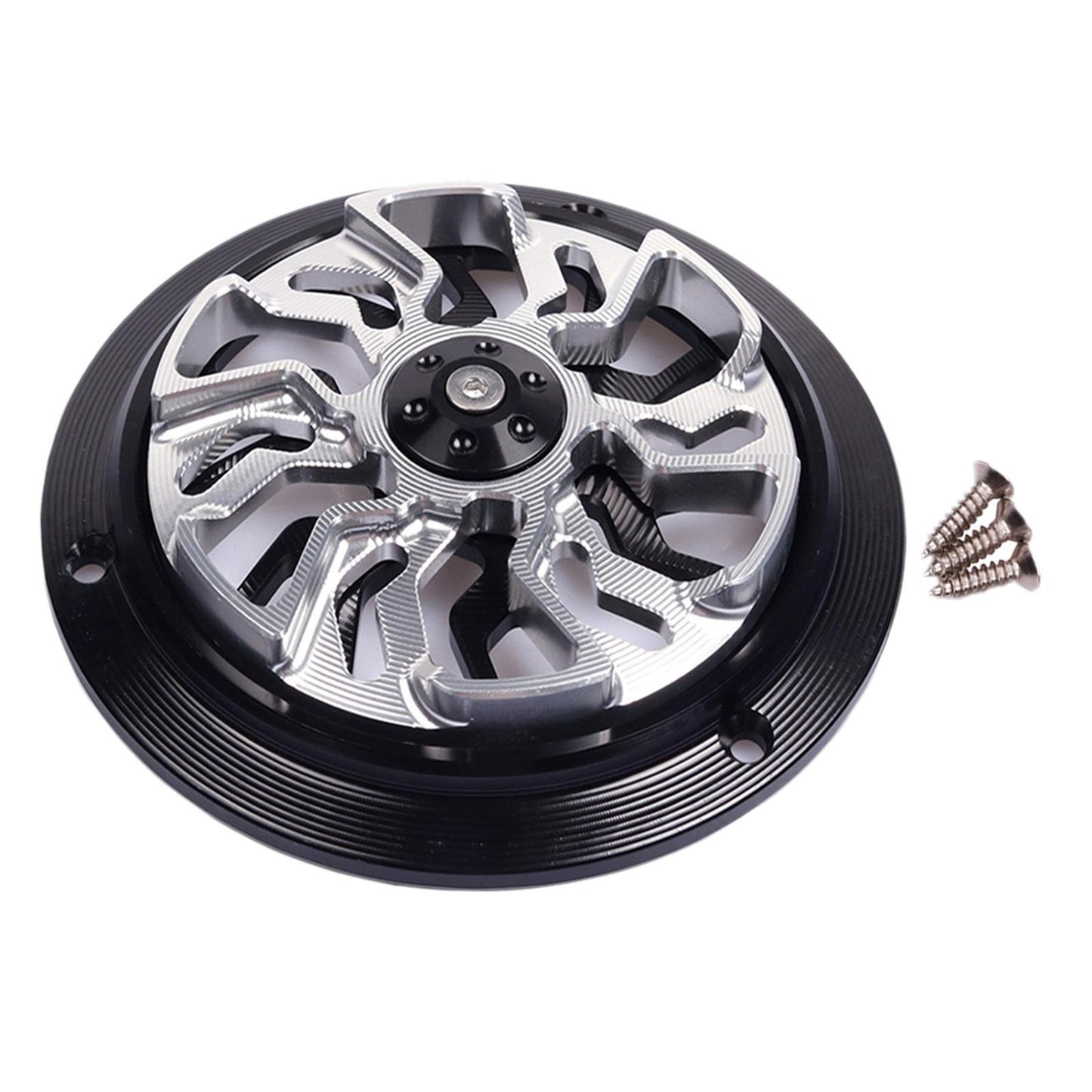 Motorcycle Engine Protector Cover Fan For Vespa Primavera 150 13-20 Silver