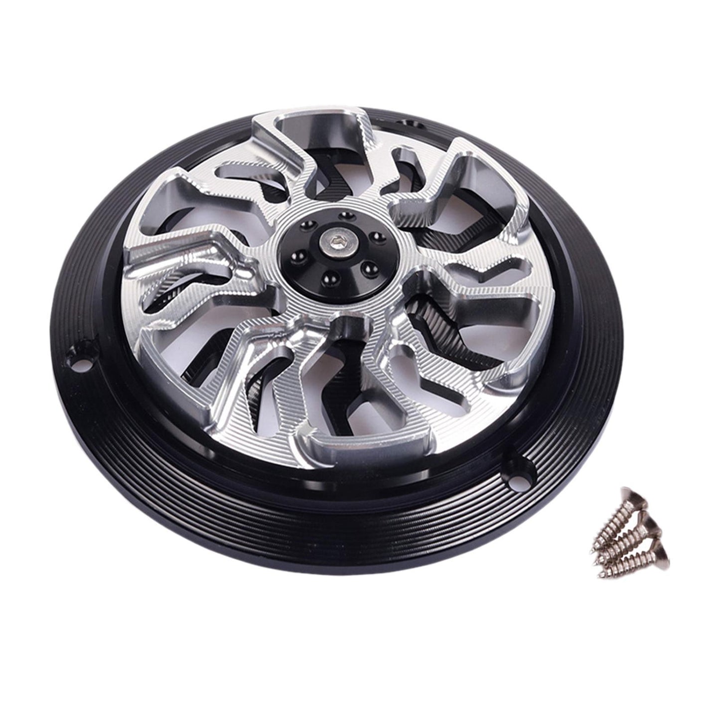 Motorcycle Engine Protector Cover Fan For Vespa Primavera 150 13-20 Silver