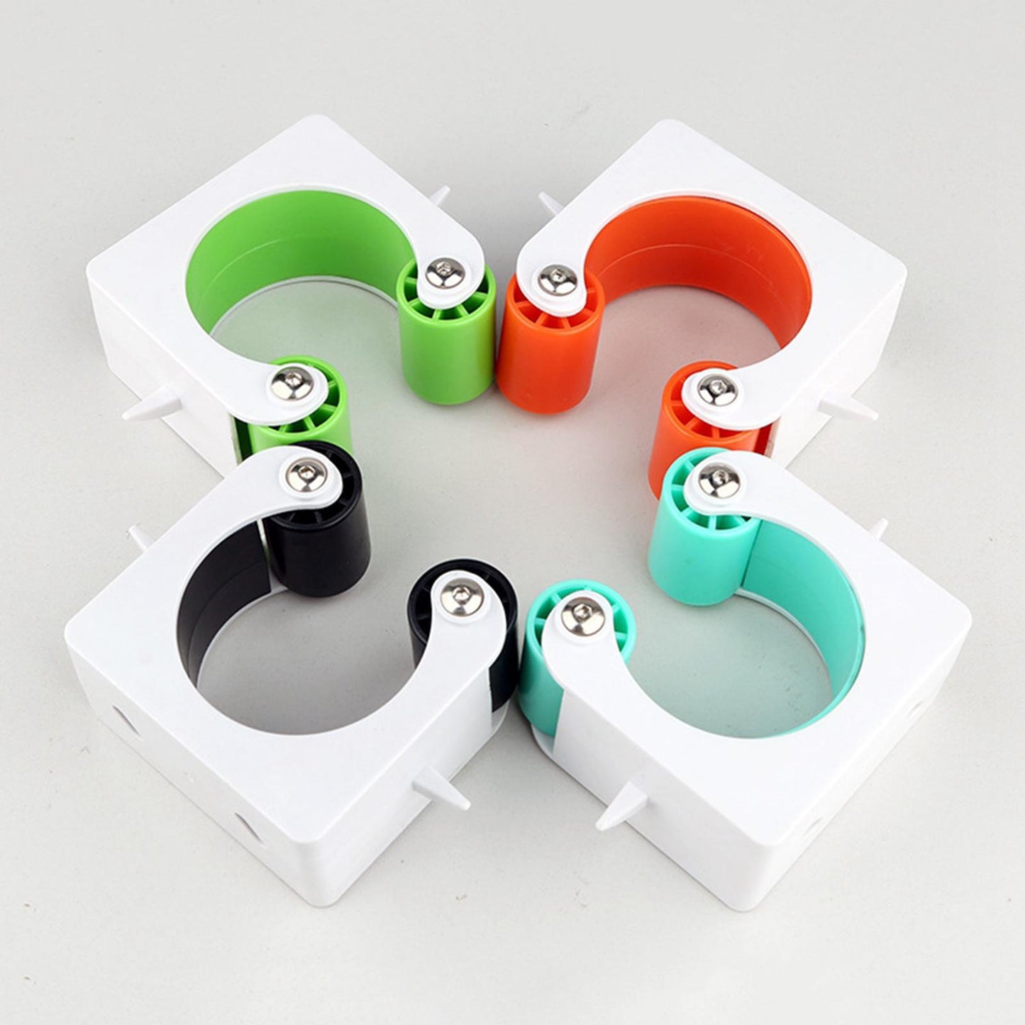 Bicycle Rack Storage Buckle Wall-Hanger Mount Hook Parking Rack Green