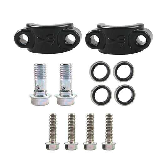 7/8 Universal Hydraulic Brake and Clutch Lever for 50cc-300cc black"