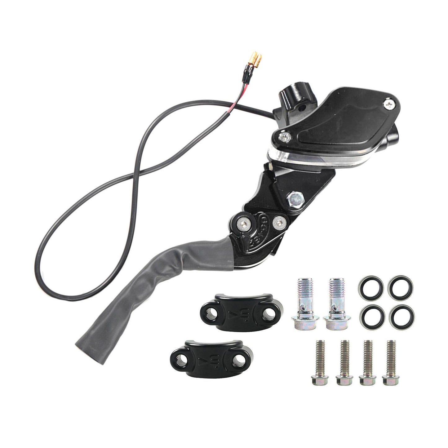 7/8 Universal Hydraulic Brake and Clutch Lever for 50cc-300cc black"