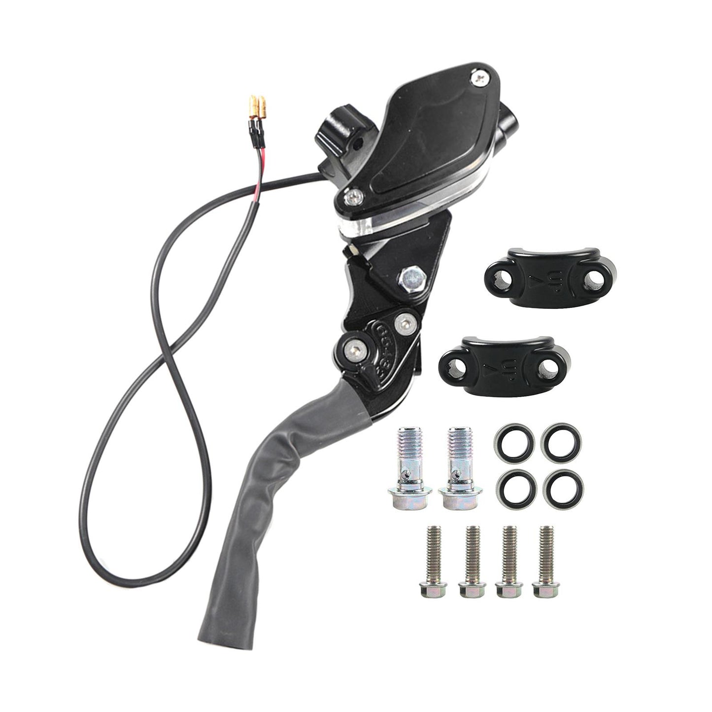 7/8 Universal Hydraulic Brake and Clutch Lever for 50cc-300cc black"