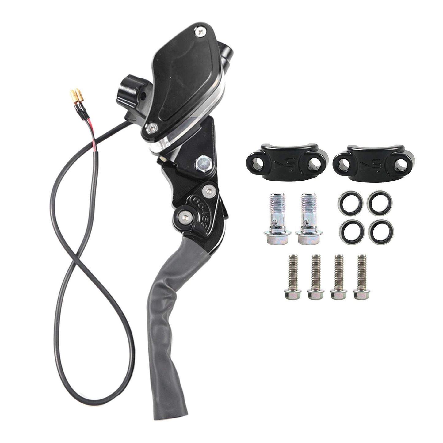 7/8 Universal Hydraulic Brake and Clutch Lever for 50cc-300cc black"