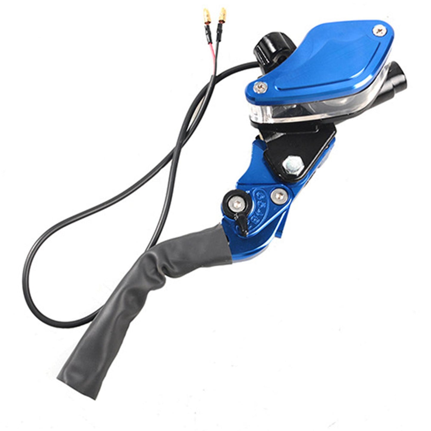 7/8 Universal Hydraulic Brake and Clutch Lever for 50cc-300cc blue"