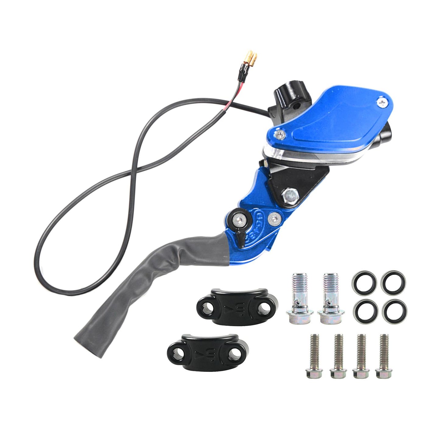 7/8 Universal Hydraulic Brake and Clutch Lever for 50cc-300cc blue"
