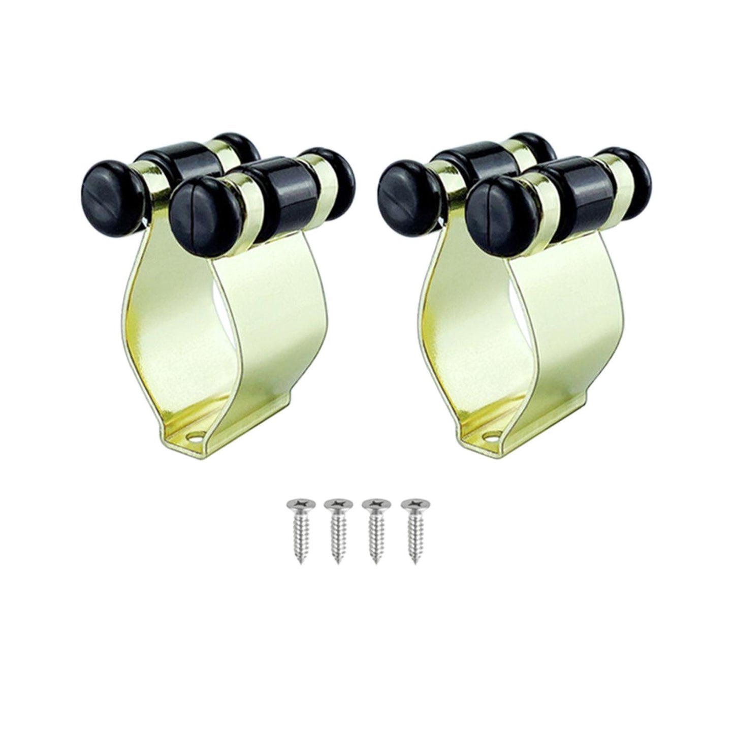2Pieces Fishing Pole Holder Clip Storage Rack Rack Organizer for Fishing