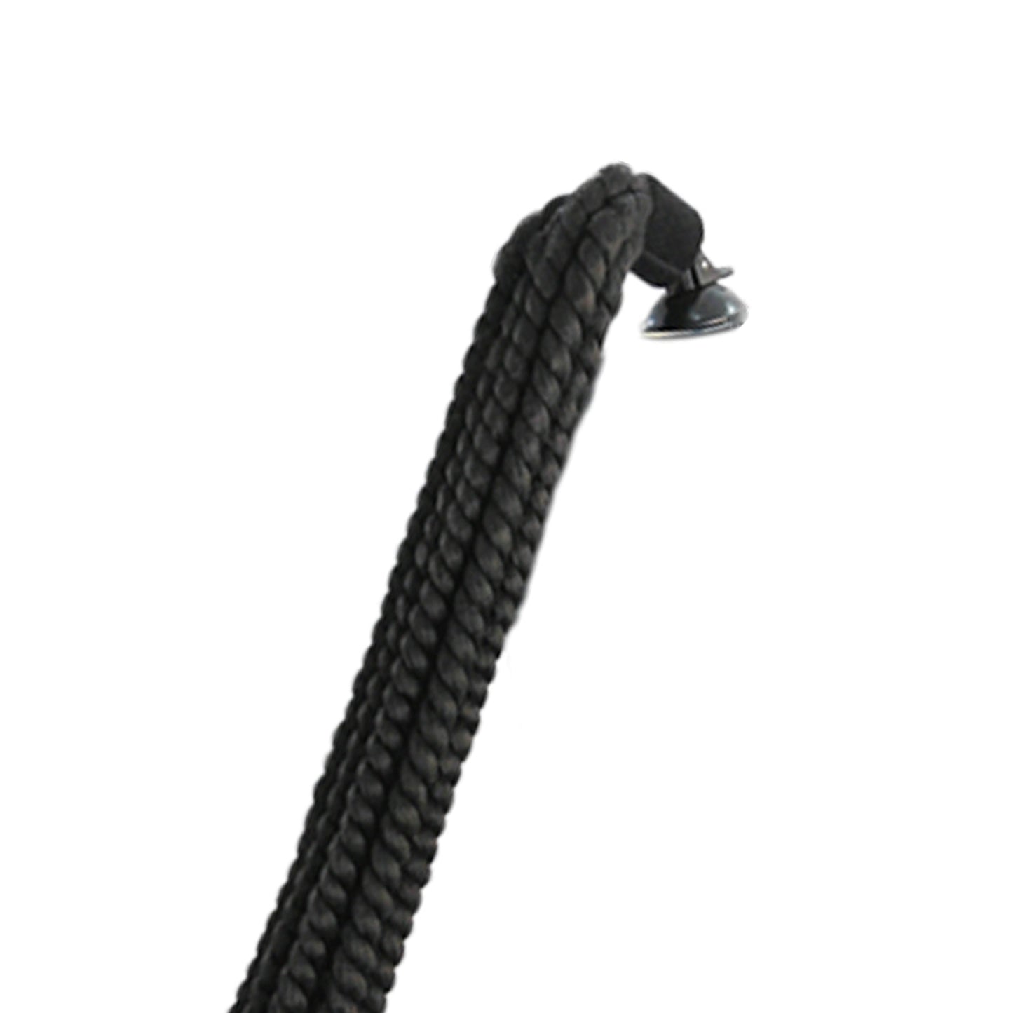 Helmet Hair Helmet Pigtail Gradient Ramp for Motorcycle Black