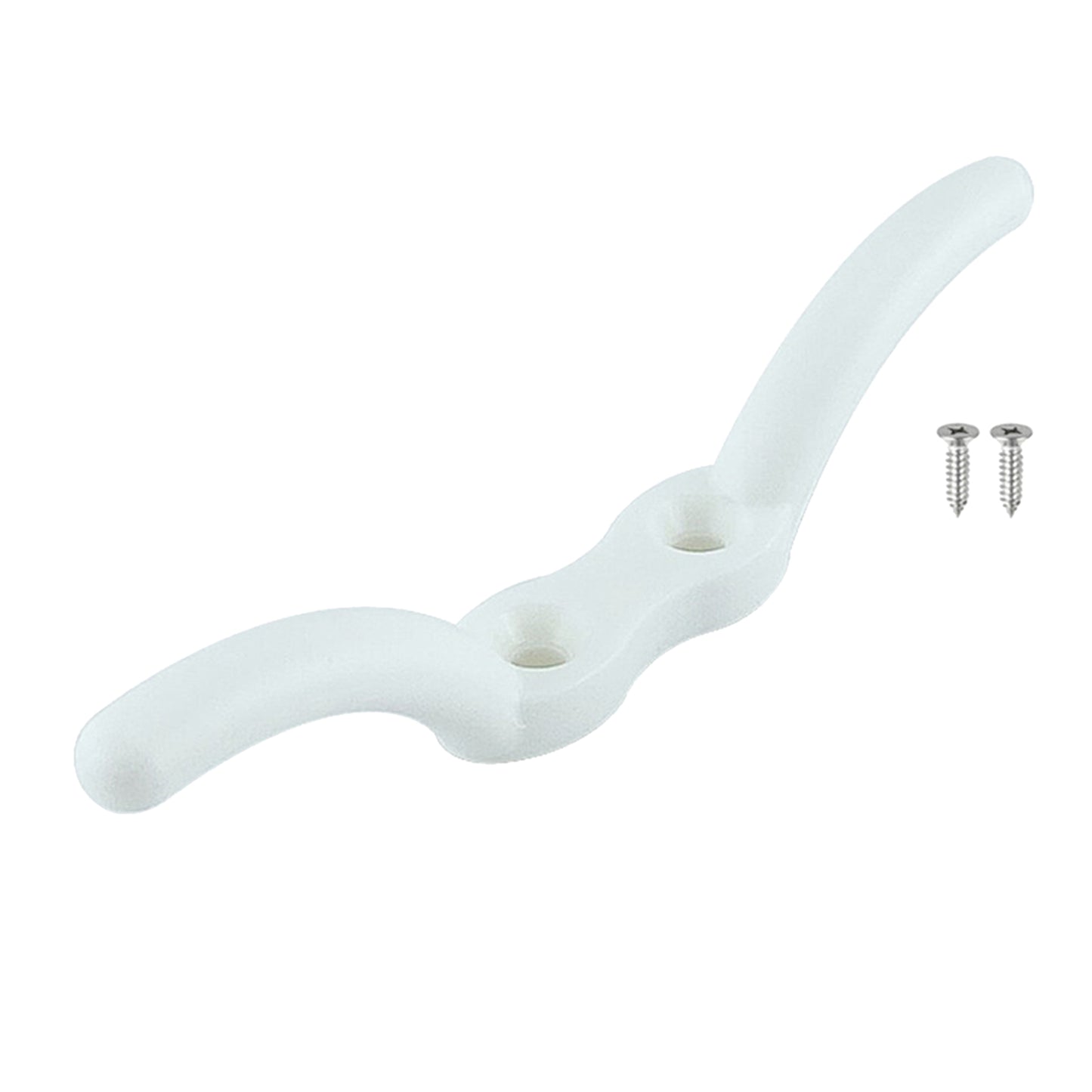 Marine Rope Cleat Hook with Mounting Screws Boat Mooring Accessories 152mm