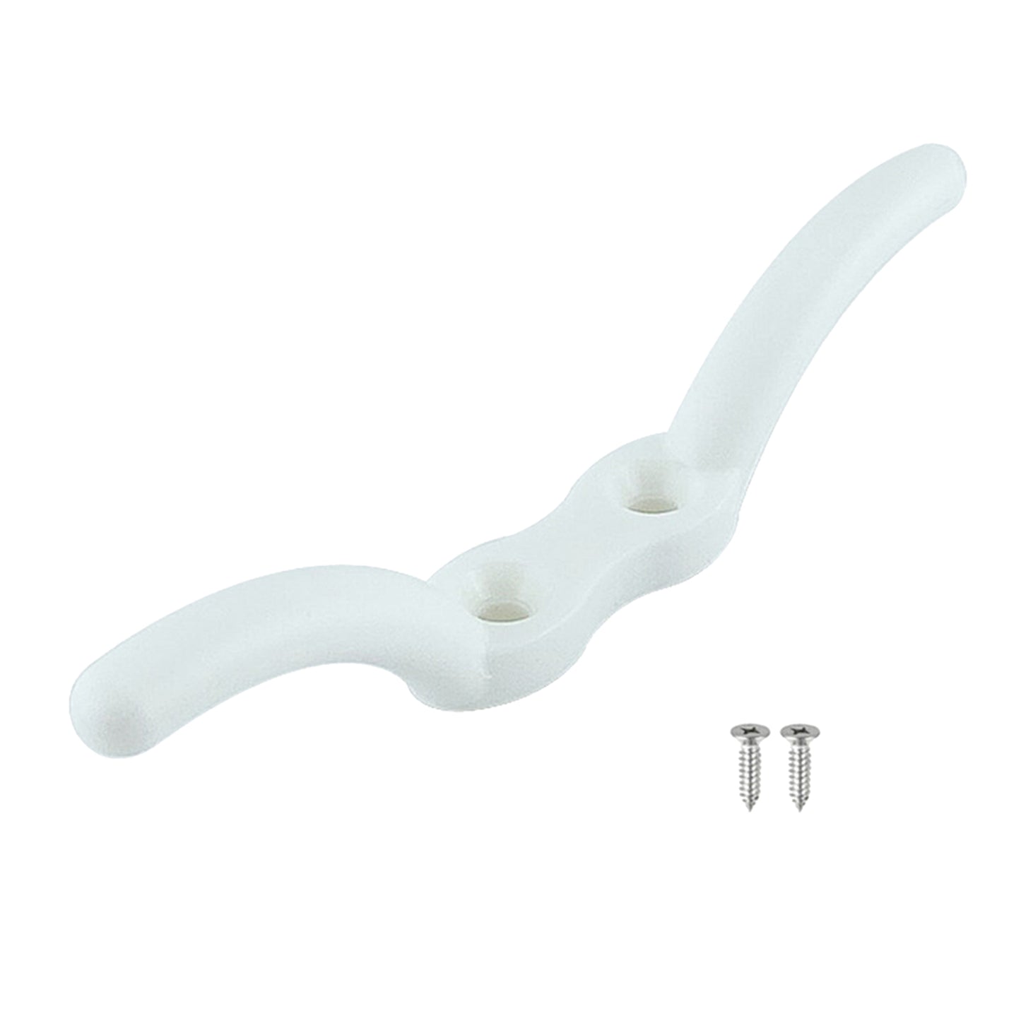 Marine Rope Cleat Hook with Mounting Screws Boat Mooring Accessories 152mm