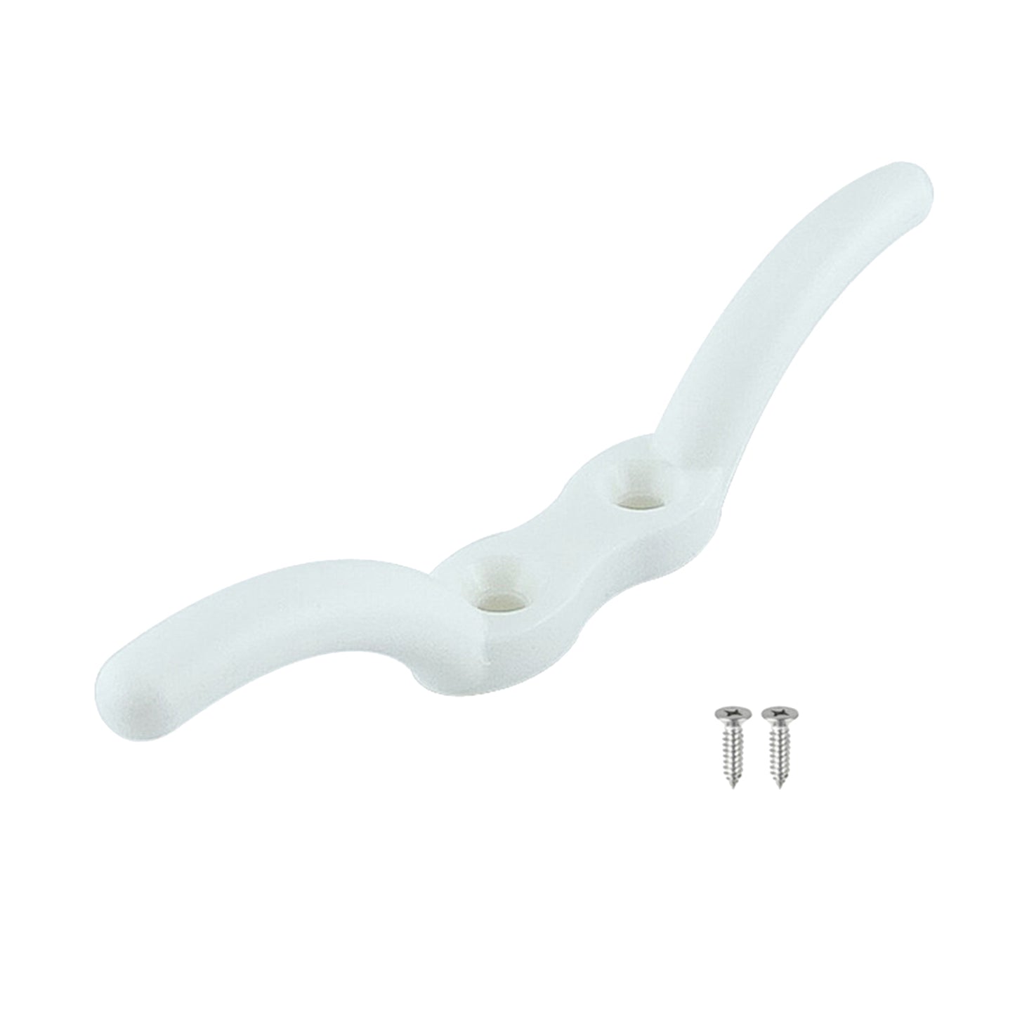 Marine Rope Cleat Hook with Mounting Screws Boat Mooring Accessories 152mm