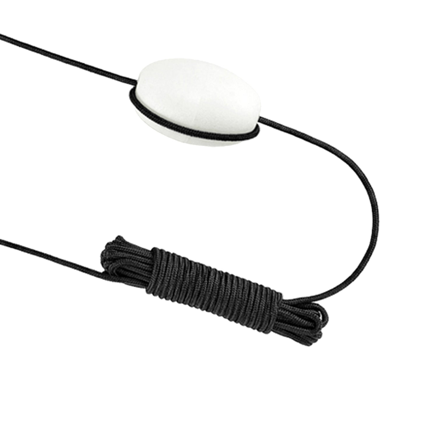 Marine Kayak Drift Anchor Tow Line with PVC Buoy & Clips for Pontoon Canoe