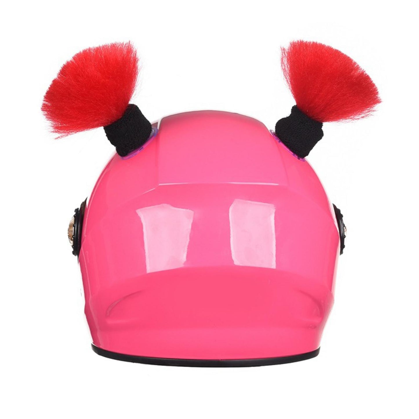 Bicycle Ski Helmet Pigtails Braids for Motorcycle Used red
