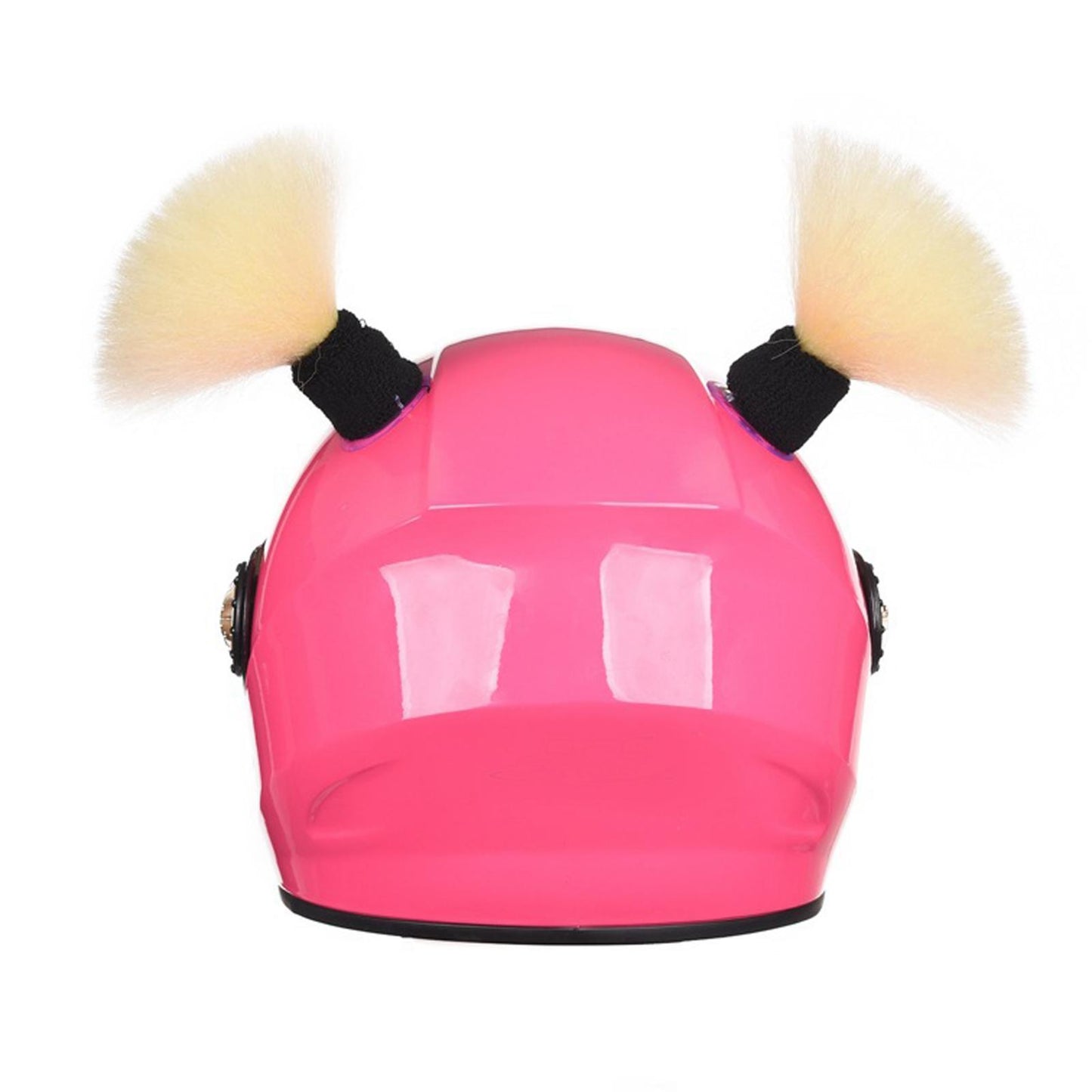 Bicycle Ski Helmet Pigtails Braids for Motorcycle Used beige