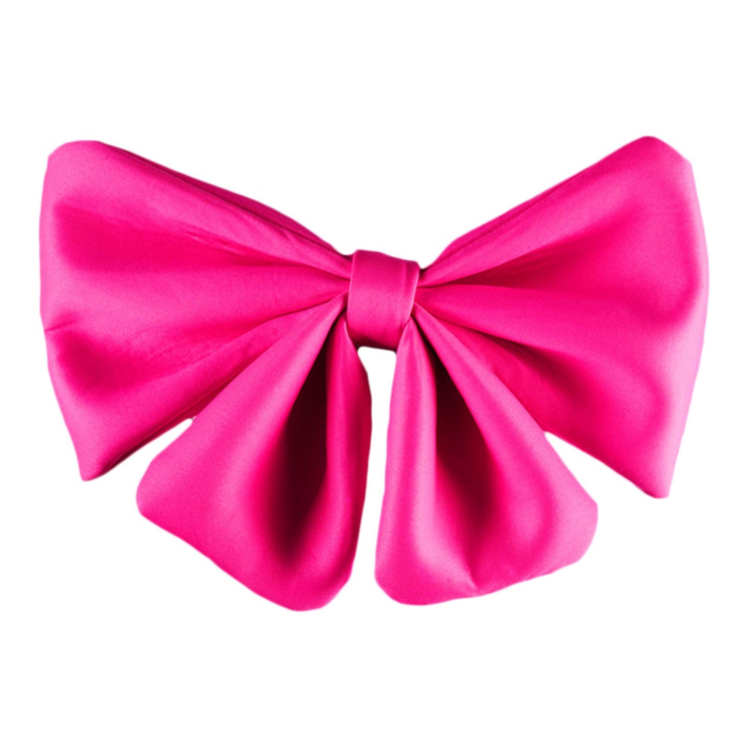 Motorcycle Helmet Butterfly Knot  Helmet  Decor Accessory  25cm Pink