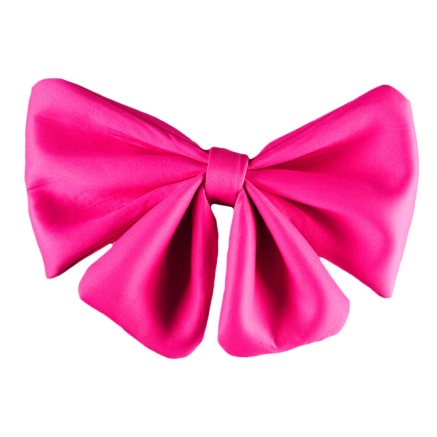 Motorcycle Helmet Butterfly Knot  Helmet  Decor Accessory  25cm Pink