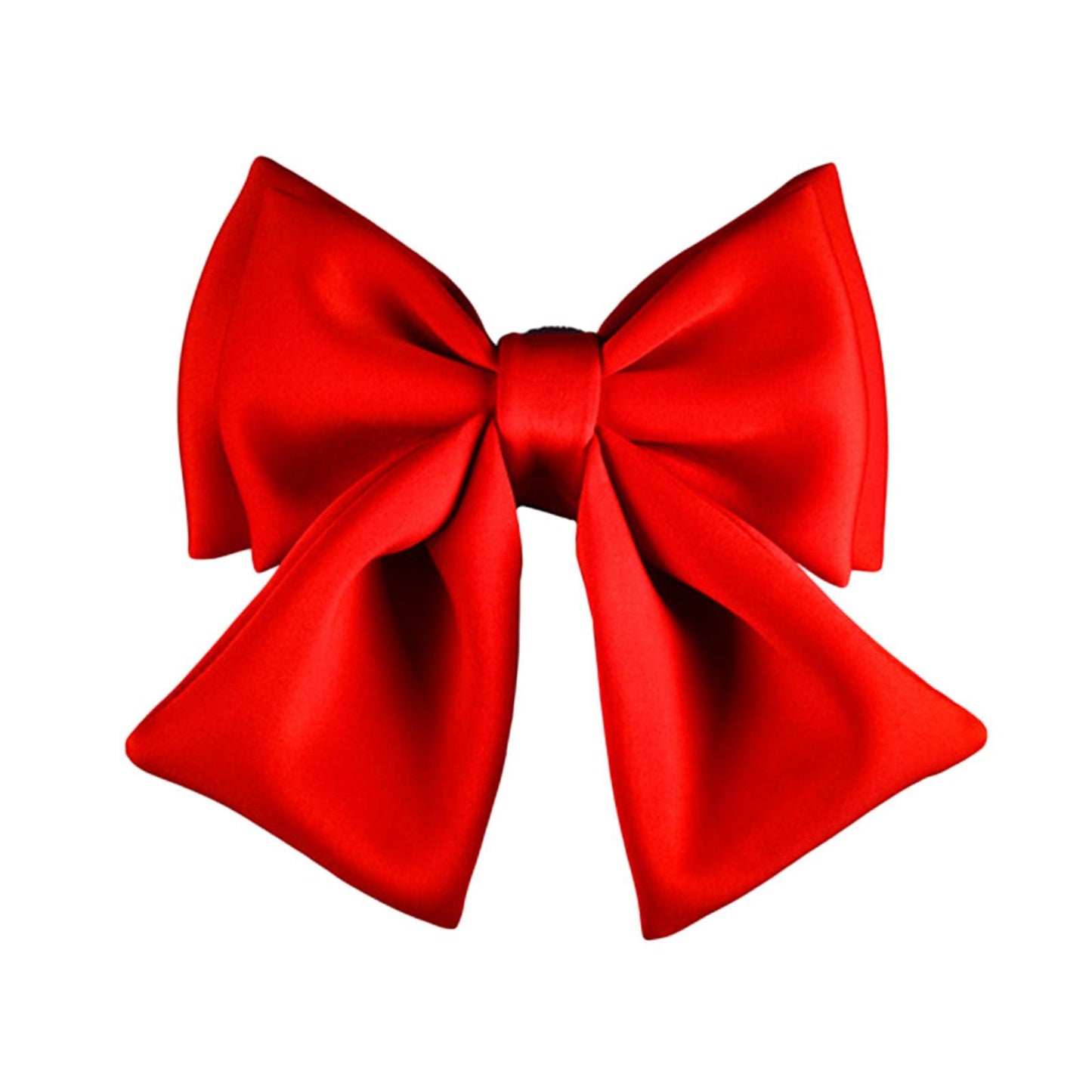 Motorcycle Helmet Butterfly Knot  Helmet  Decor Accessory  35cm Red
