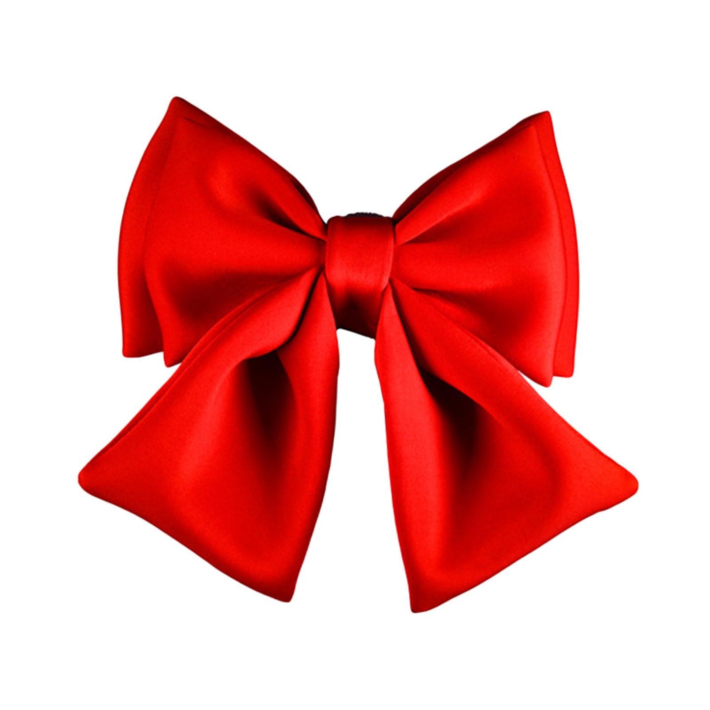 Motorcycle Helmet Butterfly Knot  Helmet  Decor Accessory  35cm Red