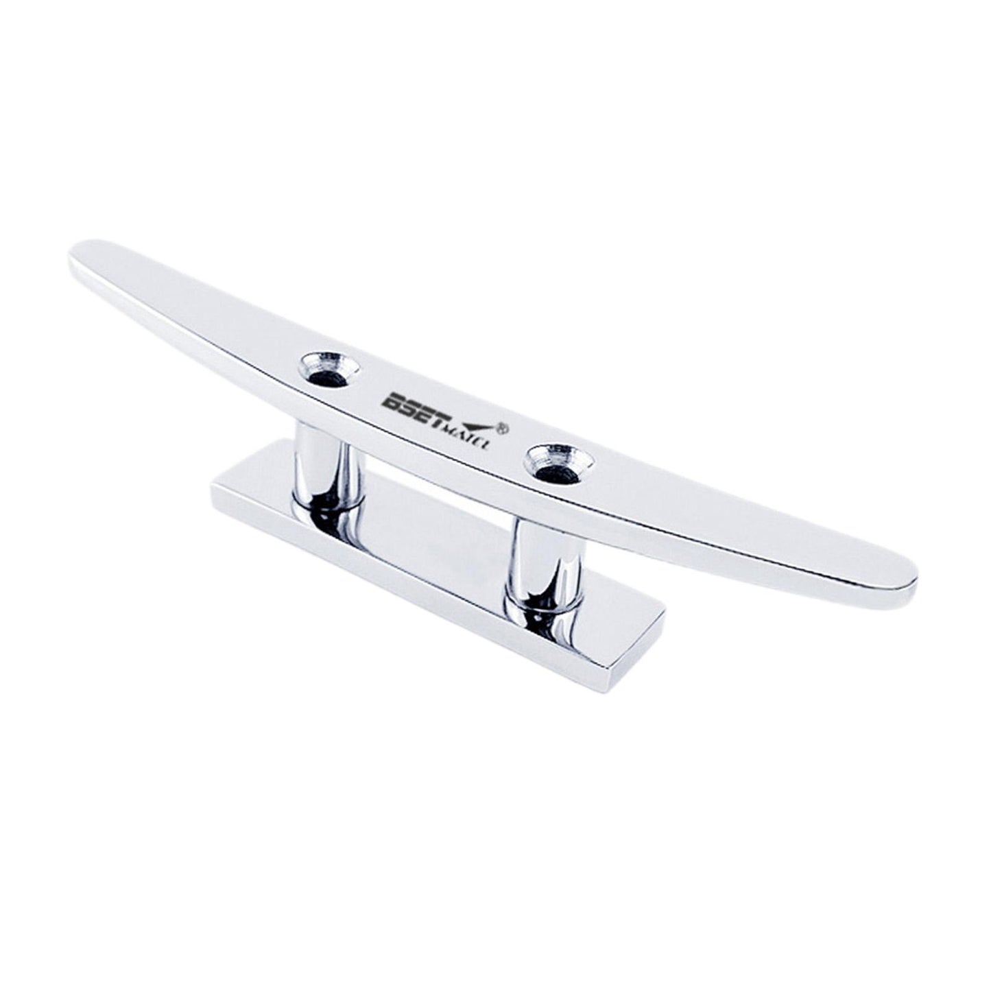 Stainless Steel 316 Boat Cleat Dock Cleat Rust free Flat Top 6 in