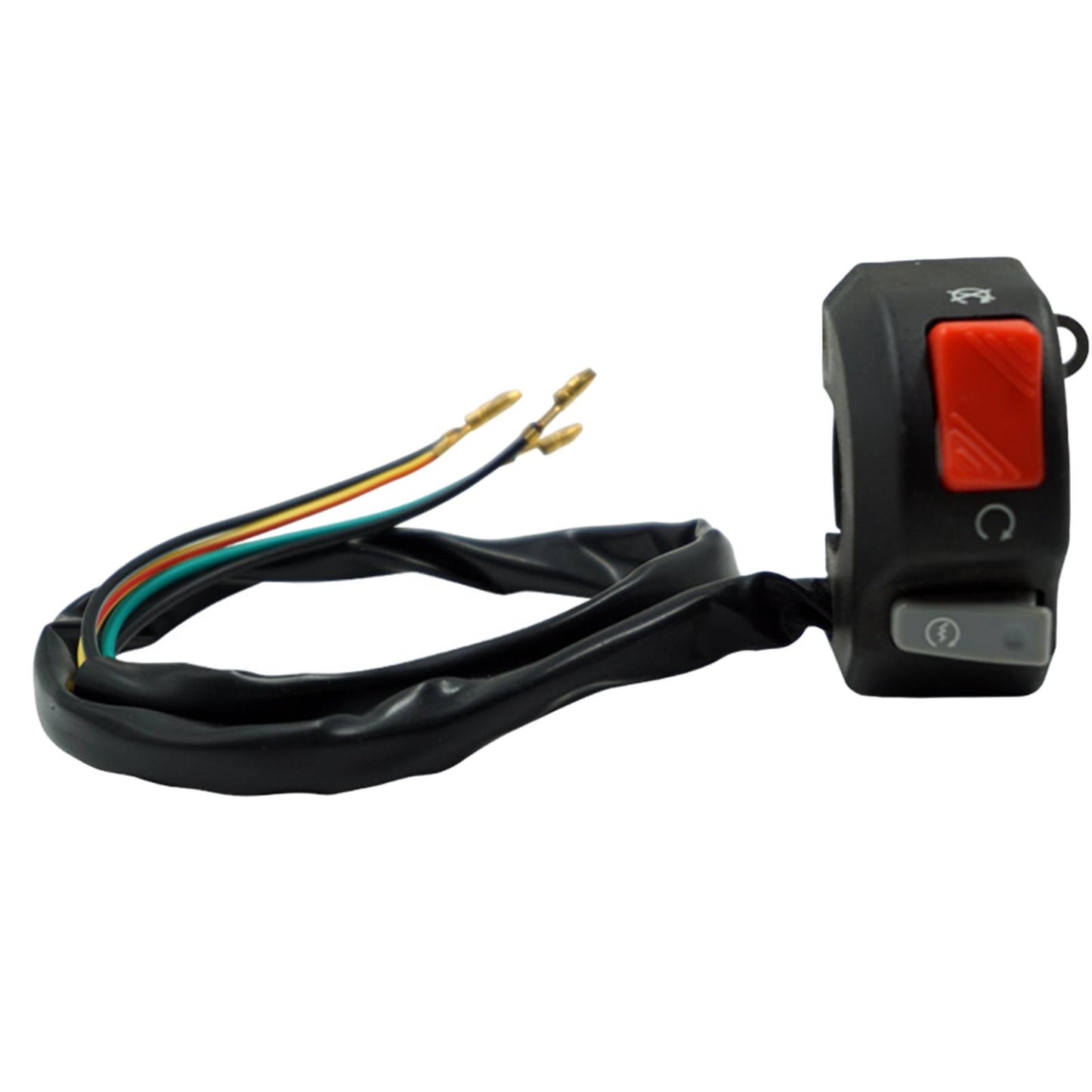 Universal Motorcycle Switch ON OFF Handlebar Button for Scooter Snowmobiles