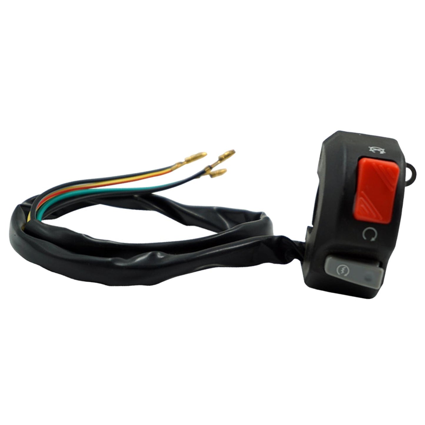 Universal Motorcycle Switch ON OFF Handlebar Button for Scooter Snowmobiles