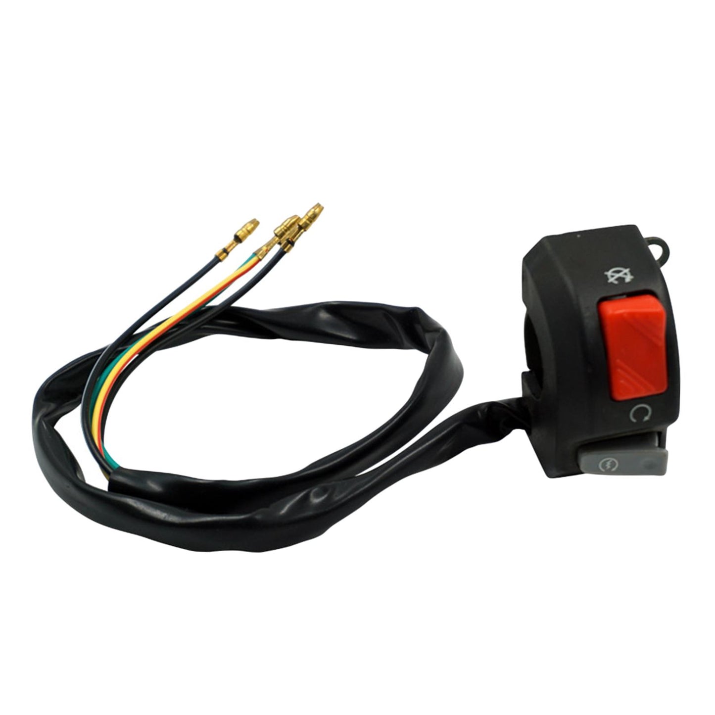 Universal Motorcycle Switch ON OFF Handlebar Button for Scooter Snowmobiles