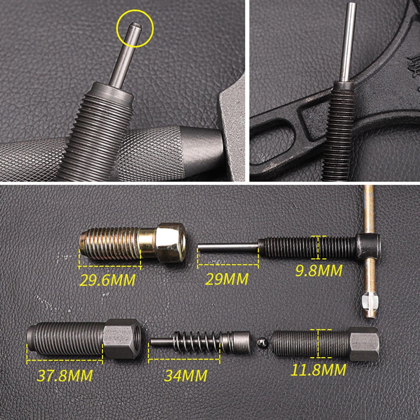 Chain Breaker Splitter Tool Pin Remover Riveting 420 428 530 Chain Breaker