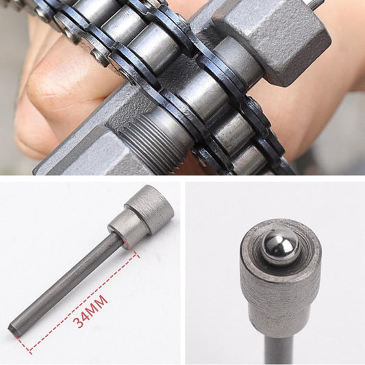 Chain Breaker Splitter Tool Pin Remover Riveting 420 428 530 Spare Thimble