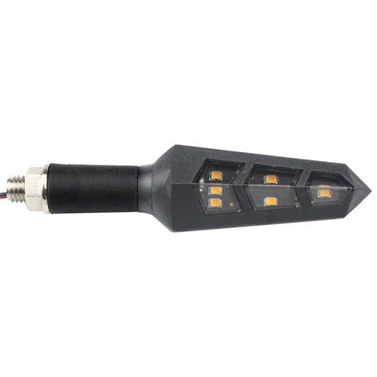 Motorcycle Turn Signal Indicators 6 LED Turn Signal Light Blinker Light