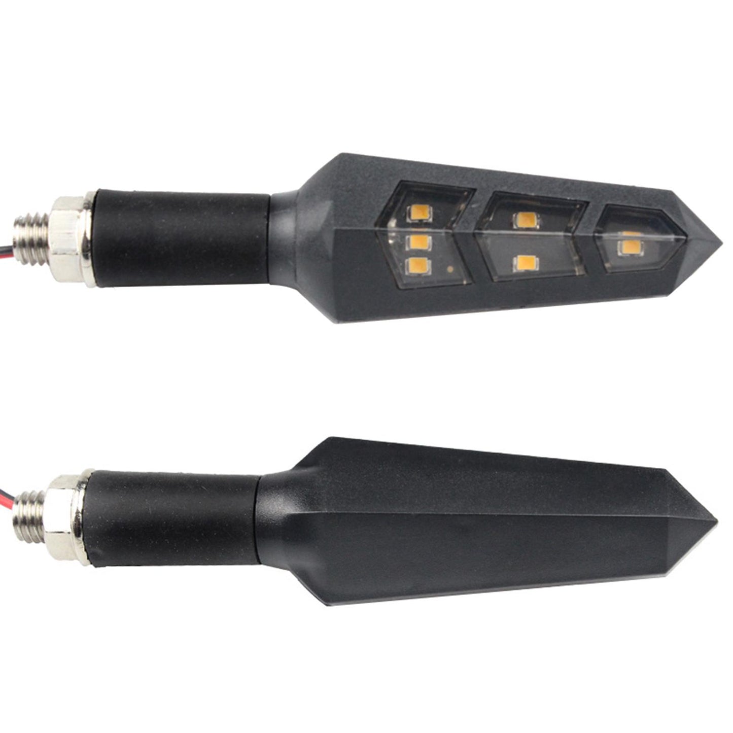Motorcycle Turn Signal Indicators 6 LED Turn Signal Light Blinker Light