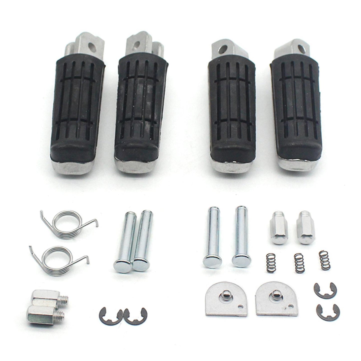Motorcycle Left and Right Foot Pegs Pedals for Yamaha R1 FZ6 FJR1300 Front