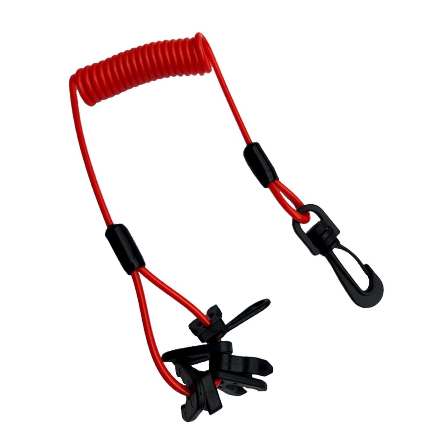 Kill Switch Lanyard (Replacement) with 7 Keys Universal Boat Kill Switch Key