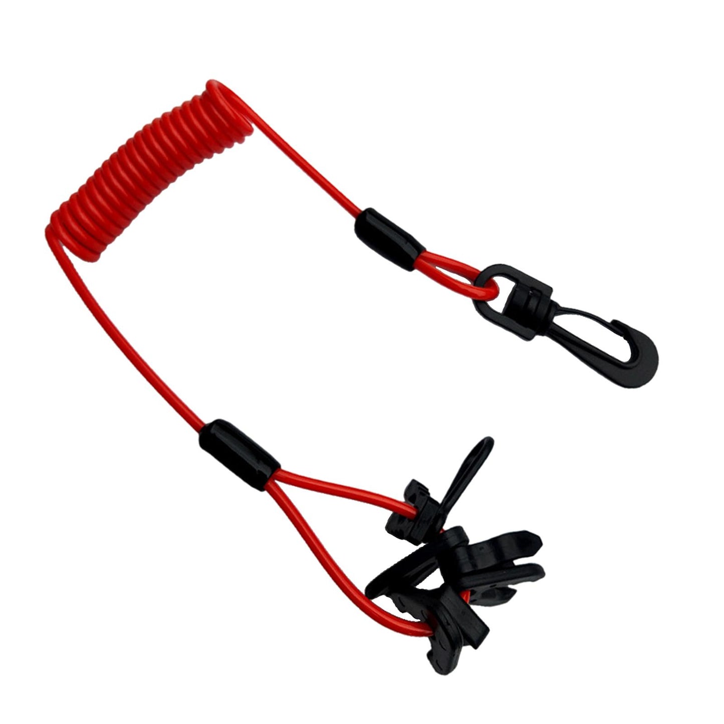 Kill Switch Lanyard (Replacement) with 7 Keys Universal Boat Kill Switch Key