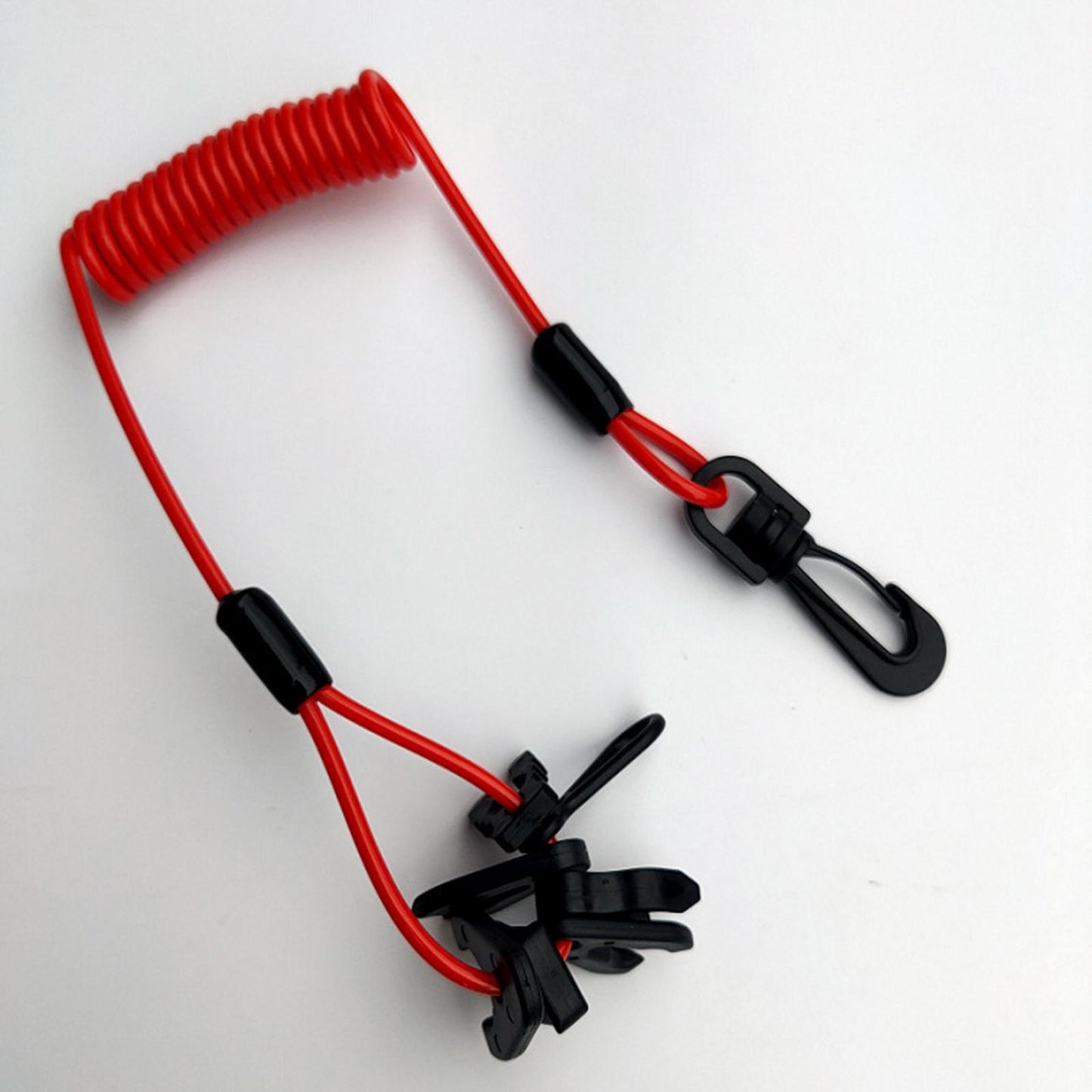 Kill Switch Lanyard (Replacement) with 7 Keys Universal Boat Kill Switch Key