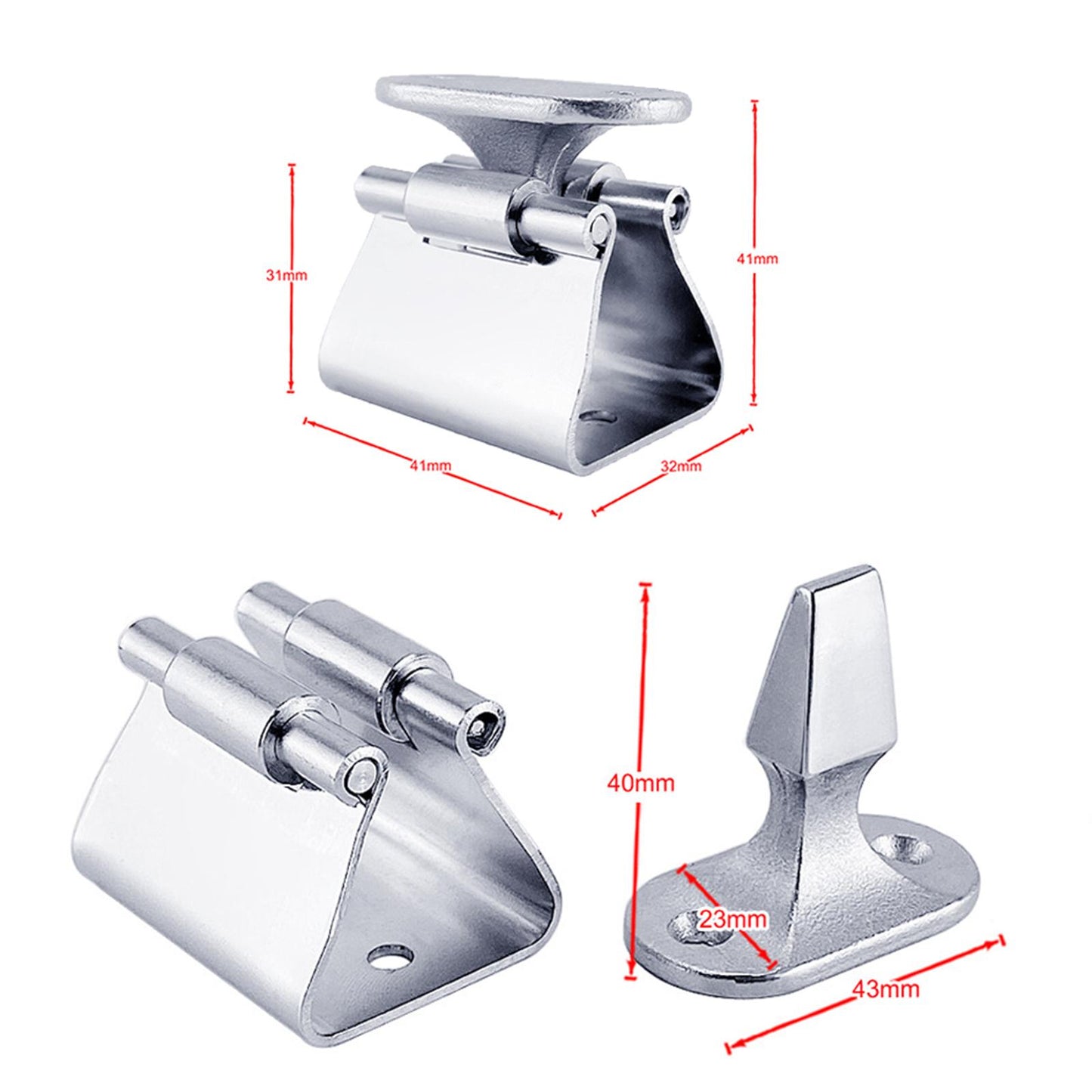 Marine Grade Stainless Steel 316 Door Stopper Catch Door Holder for Boat RV