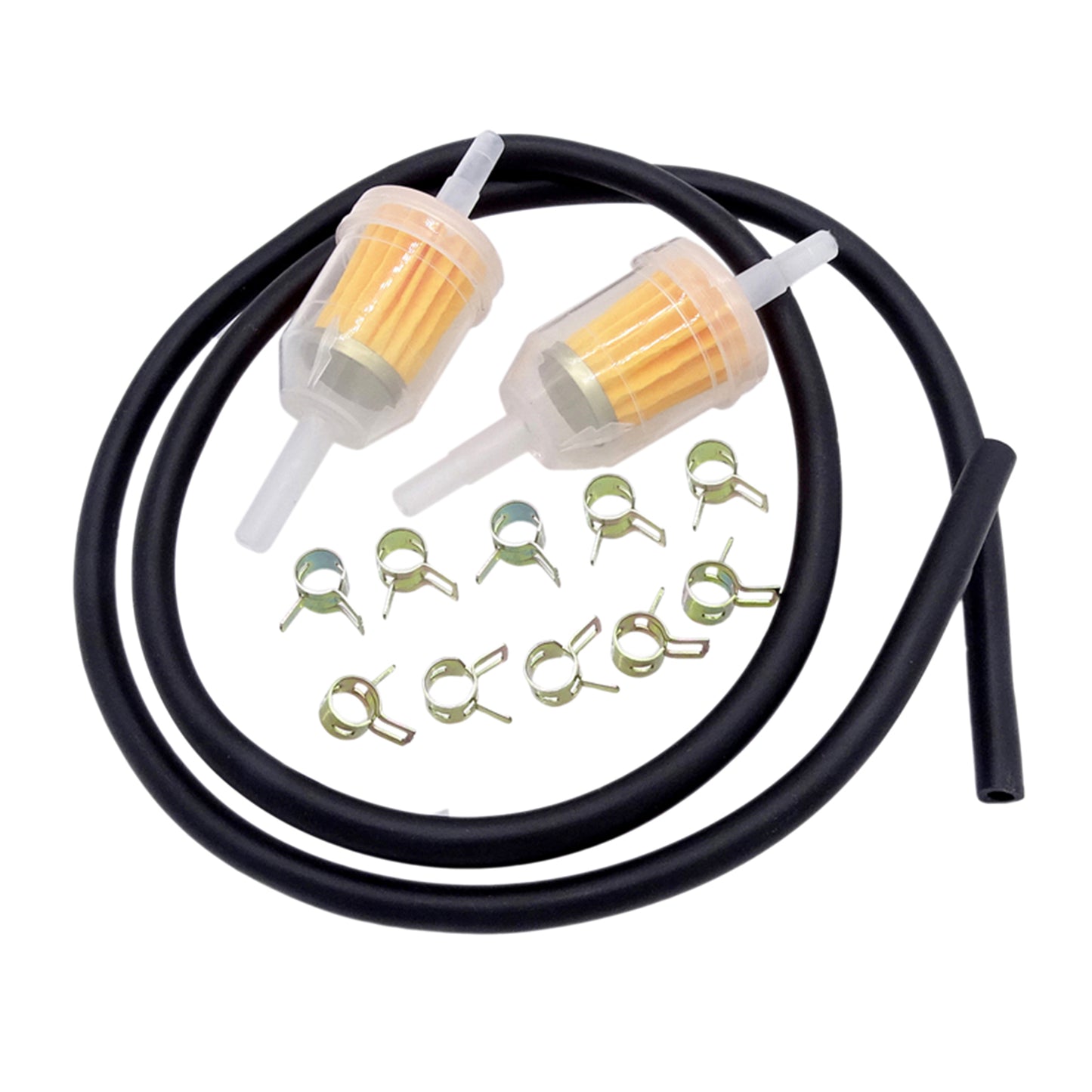 Scooter Motorcycle Fuel Line Filter 6-8MM 1/4 Pipe Set Professional"