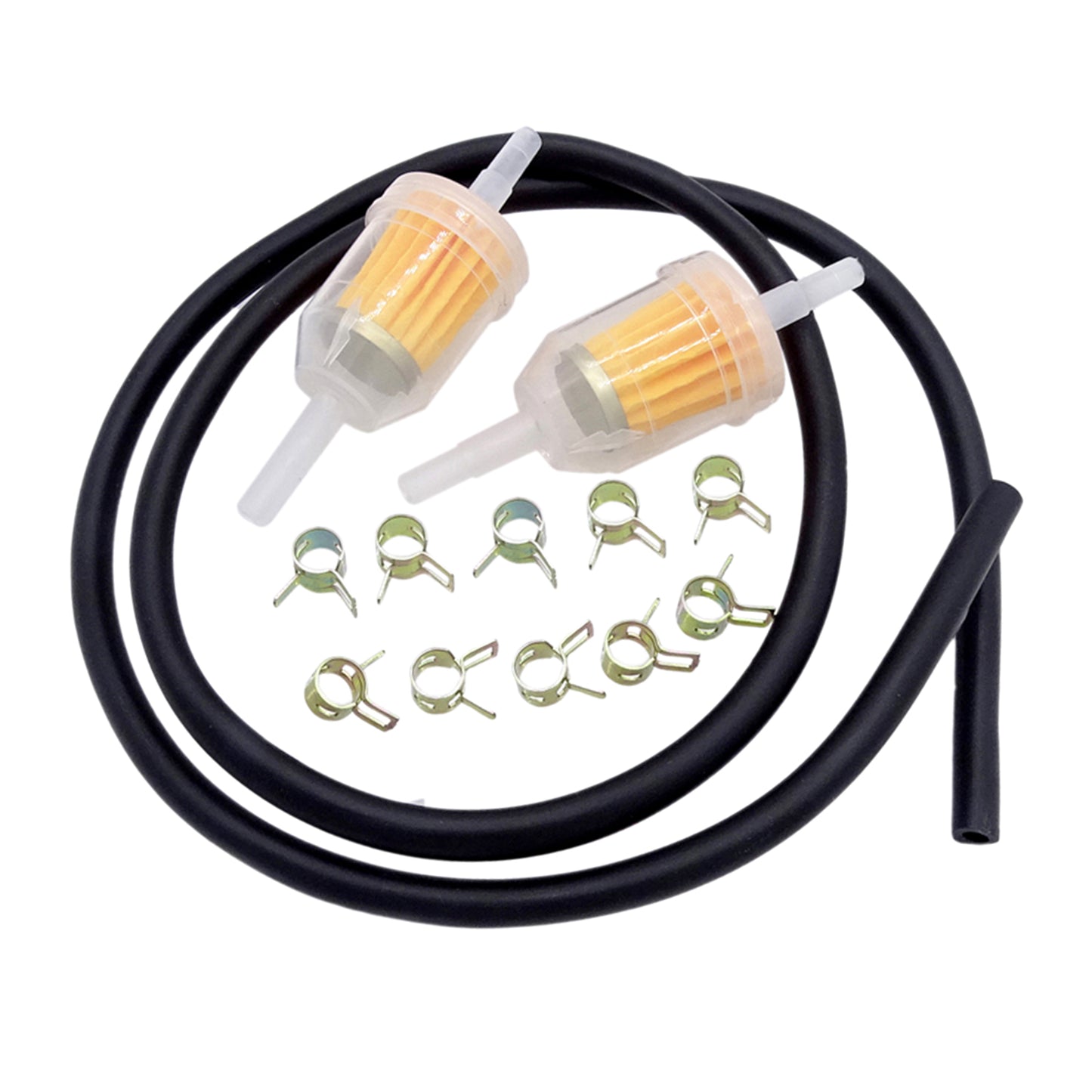 Scooter Motorcycle Fuel Line Filter 6-8MM 1/4 Pipe Set Professional"